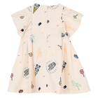 Poplin jurk KENZO KIDS 
                    GIRL