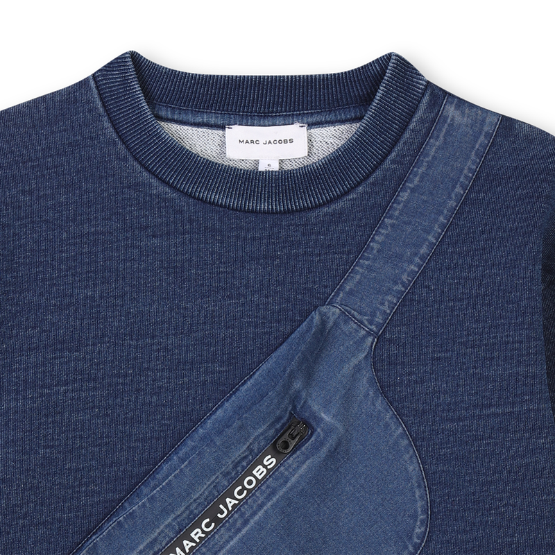 Fleece sweatshirt met print MARC JACOBS 
                        BOY