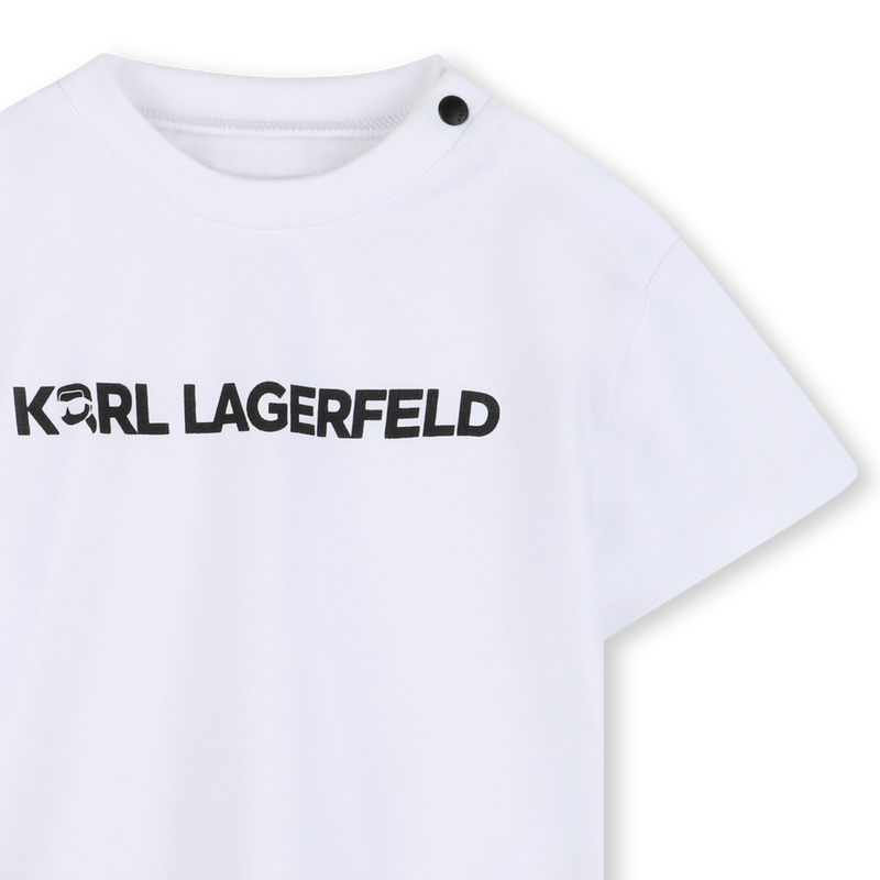 SET T-SHIRT EN ZWEMSHORTS KARL LAGERFELD KIDS 
                        BOY