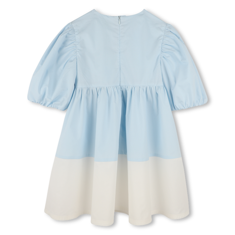 Robe &eacute;vas&eacute;e bicolore KENZO KIDS 
                        FILLE