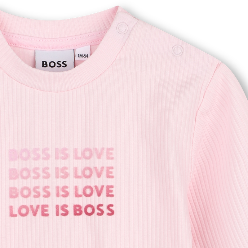 Ensemble pantalon, cardigan et tee-shirt BOSS 
                        FILLE