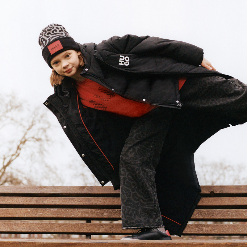 Doudoune 3-en-1 à capuche HUGO 
                        FILLE