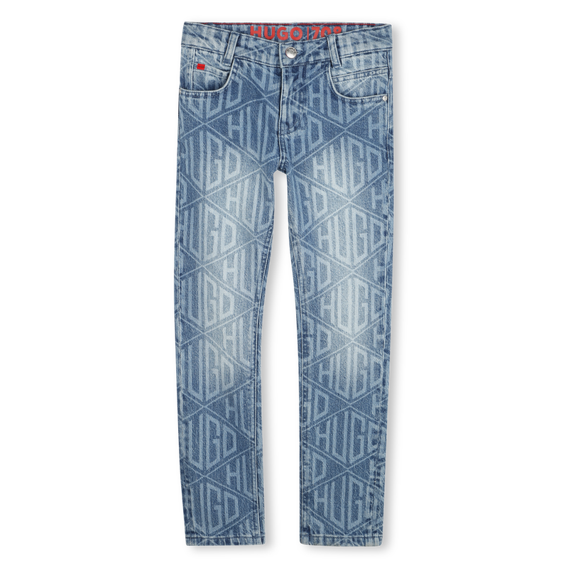 Aansluitende 5 pocket jeans HUGO 
                        BOY