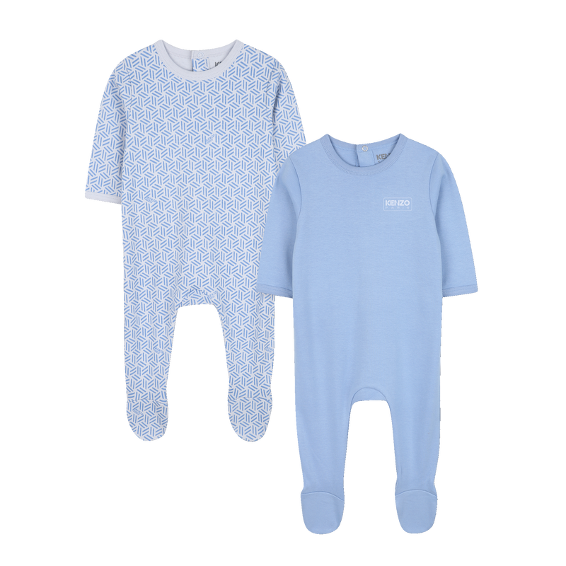 Ensemble deux pyjamas en coton KENZO KIDS 
                        UNISEXE