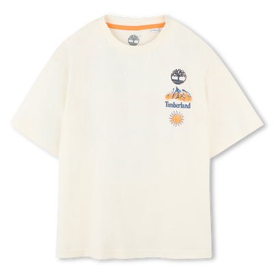 Wijd T-shirt met bergprint TIMBERLAND BOY