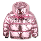 Doudoune &agrave; capuche KARL LAGERFELD KIDS 
                    FILLE