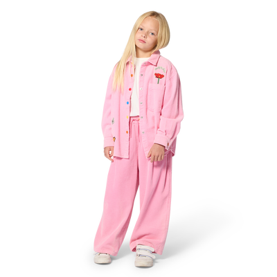 Hemd met lange mouwen KENZO KIDS GIRL