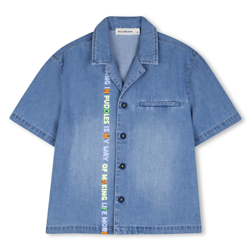 CHEMISE MANCHES COURTES BILLIEBLUSH 
                        GARCON