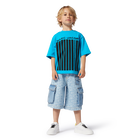 T-shirt en coton bicolore MARC JACOBS 
                    GARCON