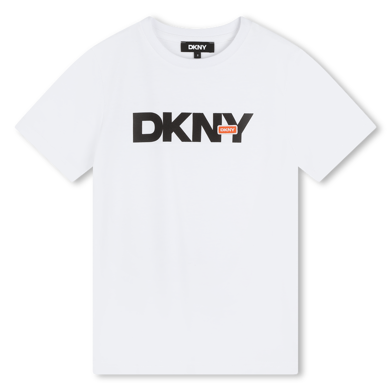T-shirt coton manches courtes DKNY 
                        UNISEXE