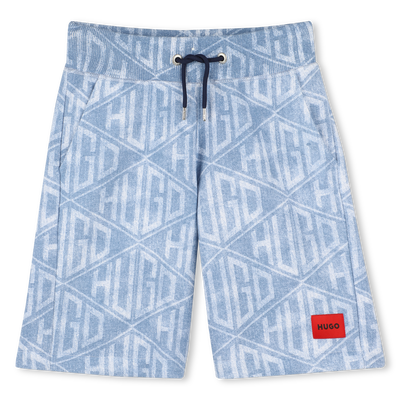 Bermuda de jogging effet jean HUGO GARCON