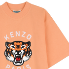 Fleece jurk KENZO KIDS 
                    GIRL