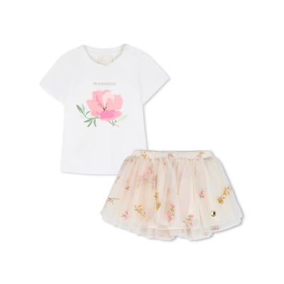 Jupette en T-shirt GIVENCHY MEISJE