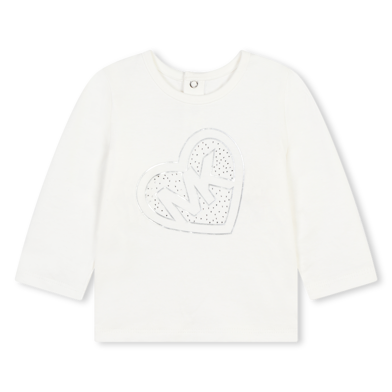 T-shirt et jupe pliss&eacute;e MICHAEL KORS 
                        FILLE