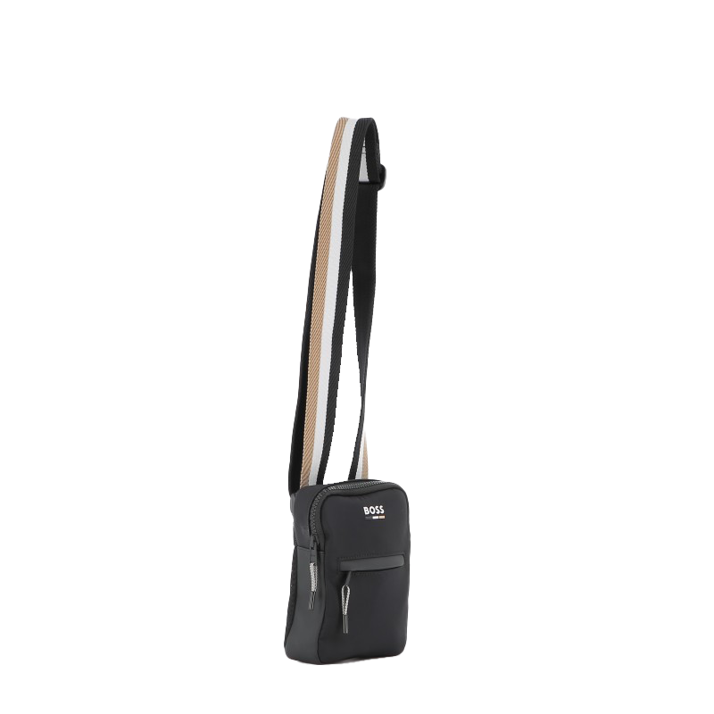 Sac besace en textile enduit BOSS 
                        GARCON