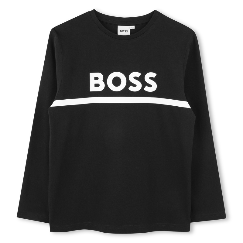 TEE-SHIRT MANCHES LONGUES BOSS 
                        GARCON