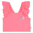 Tanktop met bandjes met ruches BILLIEBLUSH 
                    MEISJE