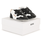 Chaussons en cuir de mouton BOSS 
                    GARCON