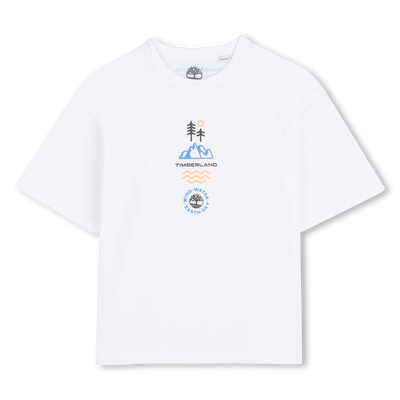 T-SHIRT MET KORTE MOUWEN TIMBERLAND BOY