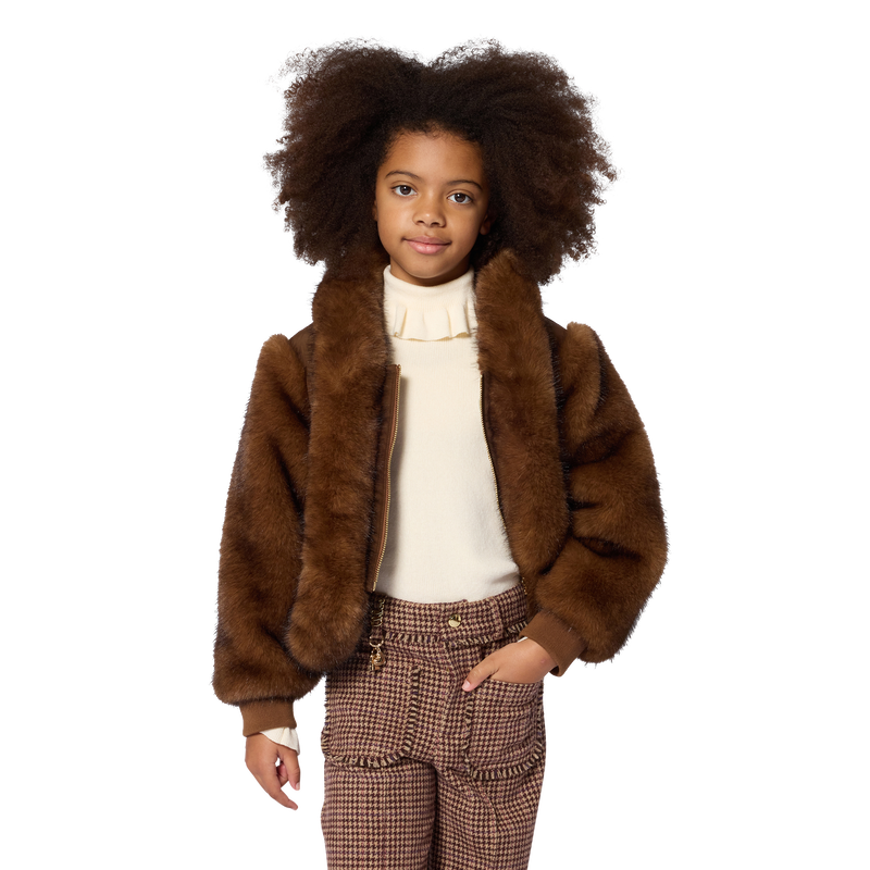 Fleece jasje CHLOE 
                        GIRL