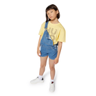 Salopette short en jean Hugo 
                    FILLE