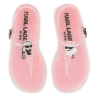 Sandales &agrave; brides r&eacute;glables KARL LAGERFELD KIDS 
                    FILLE