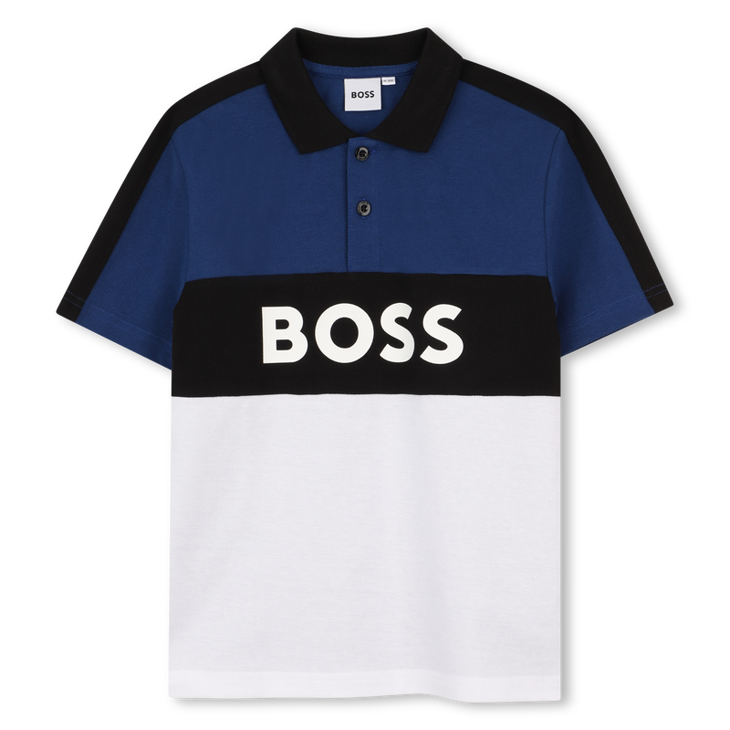 POLO MANCHES COURTES BOSS 
                        GARCON