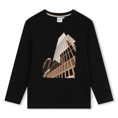 T-shirt met lange mouwen BOSS BOY