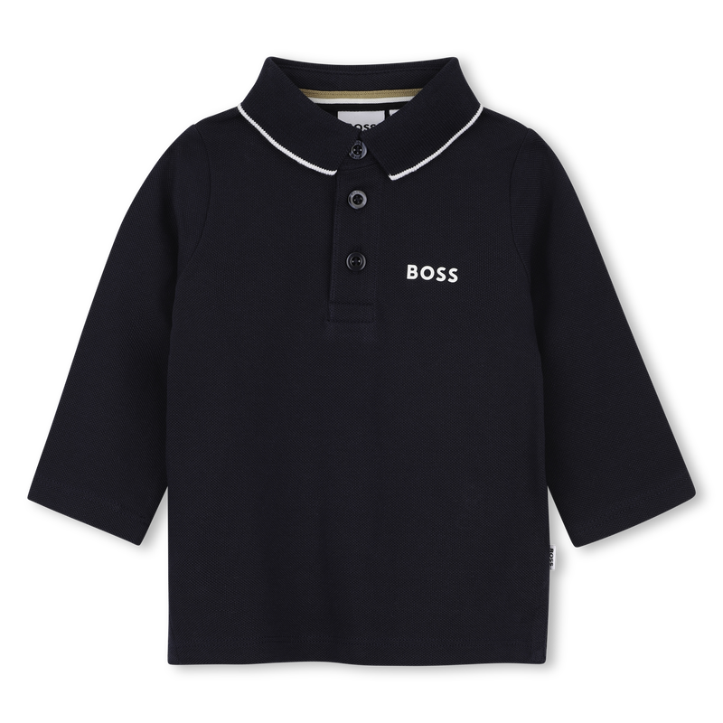 Polo met lange mouwen BOSS 
                        BOY