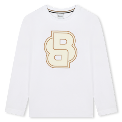 T-shirt &agrave; manches longues BOSS GARCON
