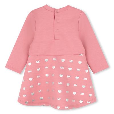 Robe manches longues clout&eacute;e MICHAEL KORS FILLE