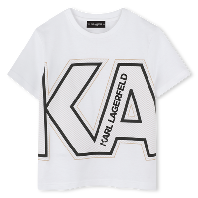 T-shirt met korte mouwen KARL LAGERFELD KIDS BOY