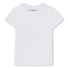 T-shirt met korte mouwen KARL LAGERFELD KIDS 
                    GIRL