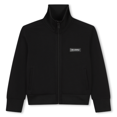 Cardigan de jogging zipp&eacute; KARL LAGERFELD KIDS GARCON