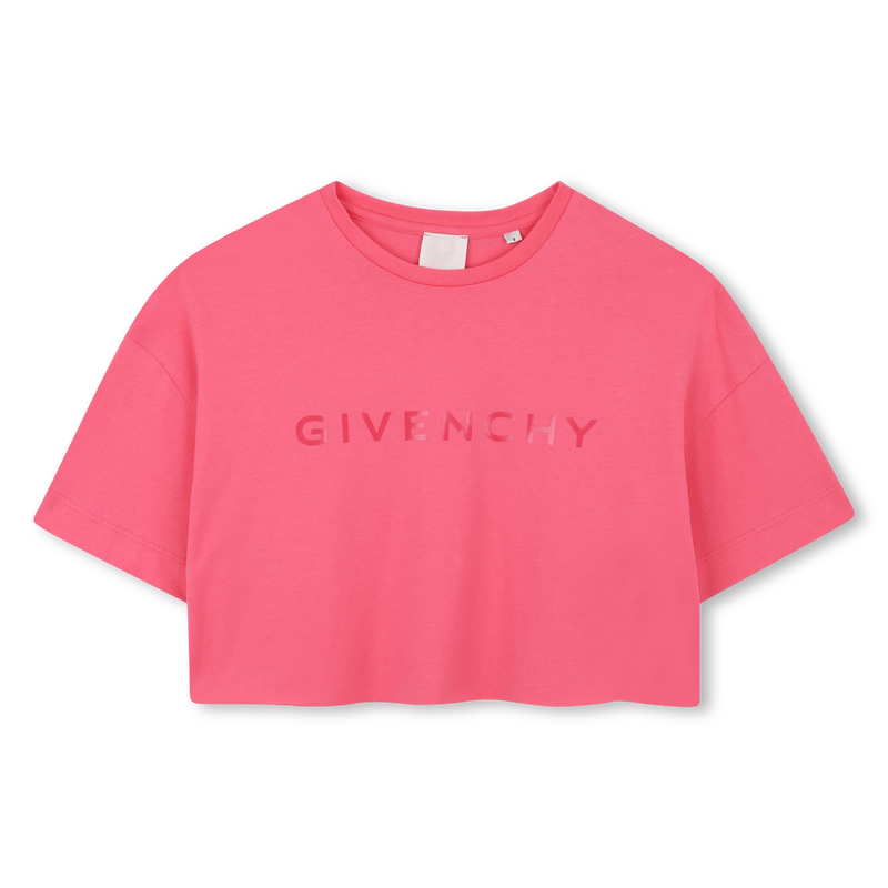 T-shirt court avec imprim&eacute;s GIVENCHY 
                        FILLE