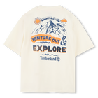 Wijd T-shirt met bergprint TIMBERLAND 
                    BOY