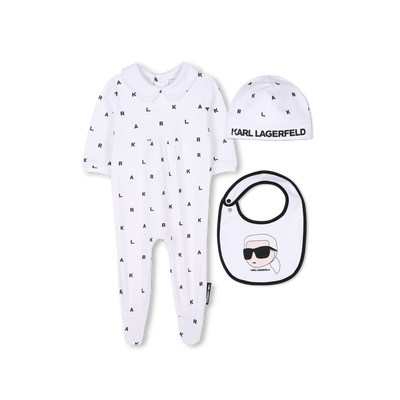 PYJAMA+SLABBETJE+MUTS KARL LAGERFELD KIDS BOY