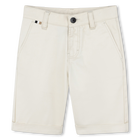 Gevoerde chino bermuda BOSS 
                    JONGEN