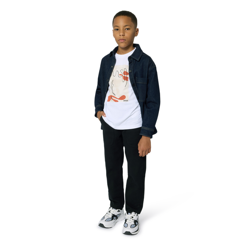 Denim overhemd BOSS 
                        BOY