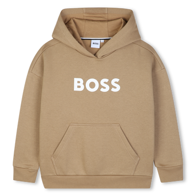 Sweat-shirt-shirt &agrave; capuche BOSS GARCON