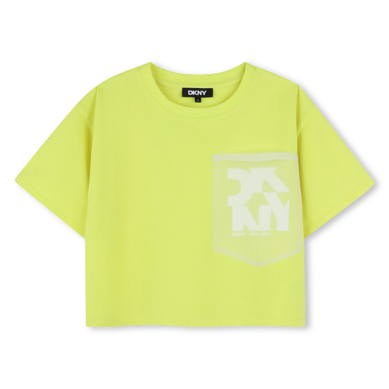Ruim T-shirt korte mouwen DKNY 
                        GIRL
