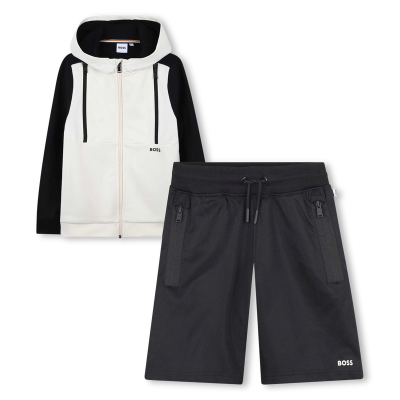 Ensemble cardigan et short BOSS 
                        GARCON