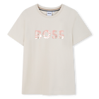 T-shirt &agrave; manches courtes, VANILLE, hi-res