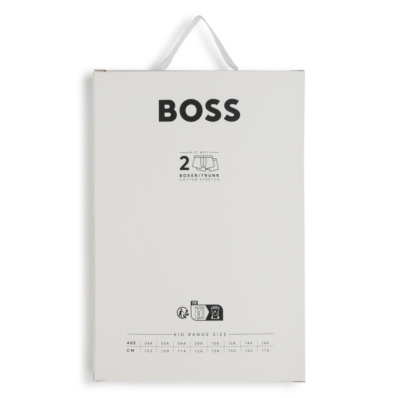 Set van 2 katoenen boxershorts BOSS 
                        BOY