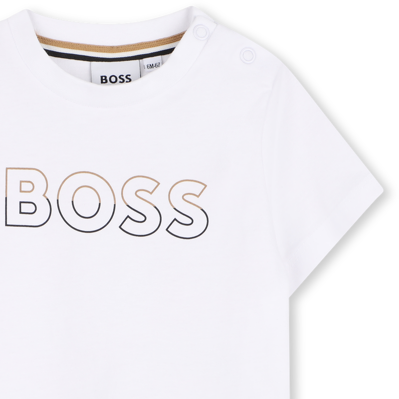 ENSEMBLE T-SHIRT ET BERMUDA BOSS 
                        GARCON