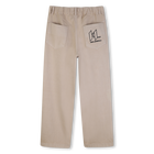 Verstelbare broek KARL LAGERFELD KIDS 
                    BOY