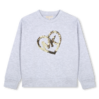 Sweat-shirt  orn&eacute; de sequins MICHAEL KORS 
                    FILLE