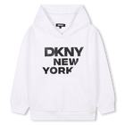 Sweatshirt met reli&euml;f-print, WIT, hi-res