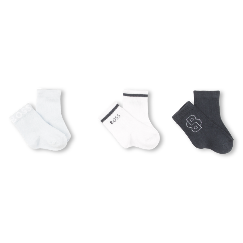 Lot de 3 paires de chaussettes BOSS 
                        GARCON