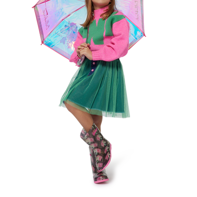 Jupon bimati&egrave;re pressionn&eacute; BILLIEBLUSH FILLE